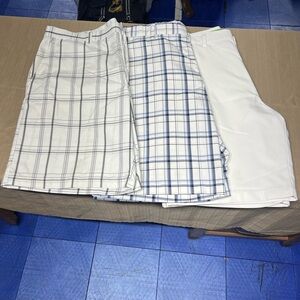 Izod Golf - PGA Golf shorts. 3 Pair bundle. Men’s.
